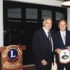 02.10.2003:Visita del Governatore, Prof. Renato Palumbo e celebrazione del 10° Anniversario della Charter Night 